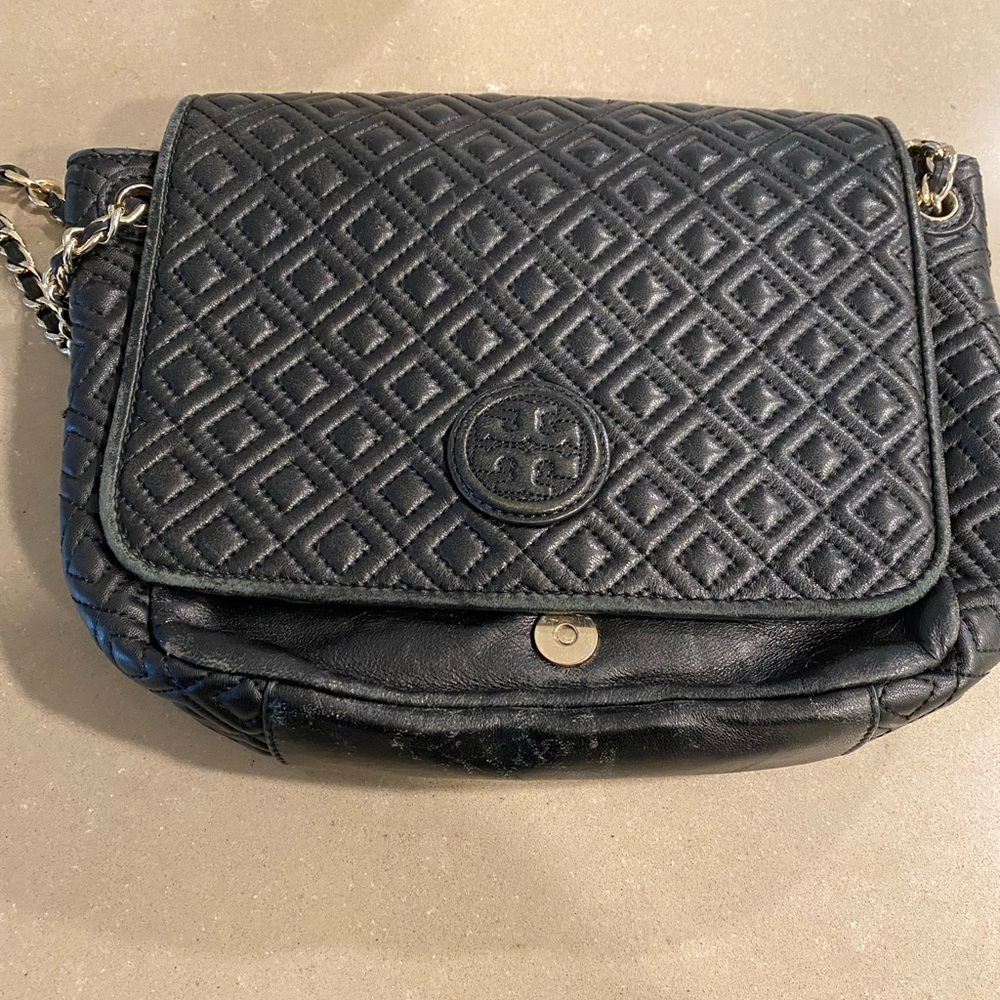Tory Burch Black Quilted Women's Bag